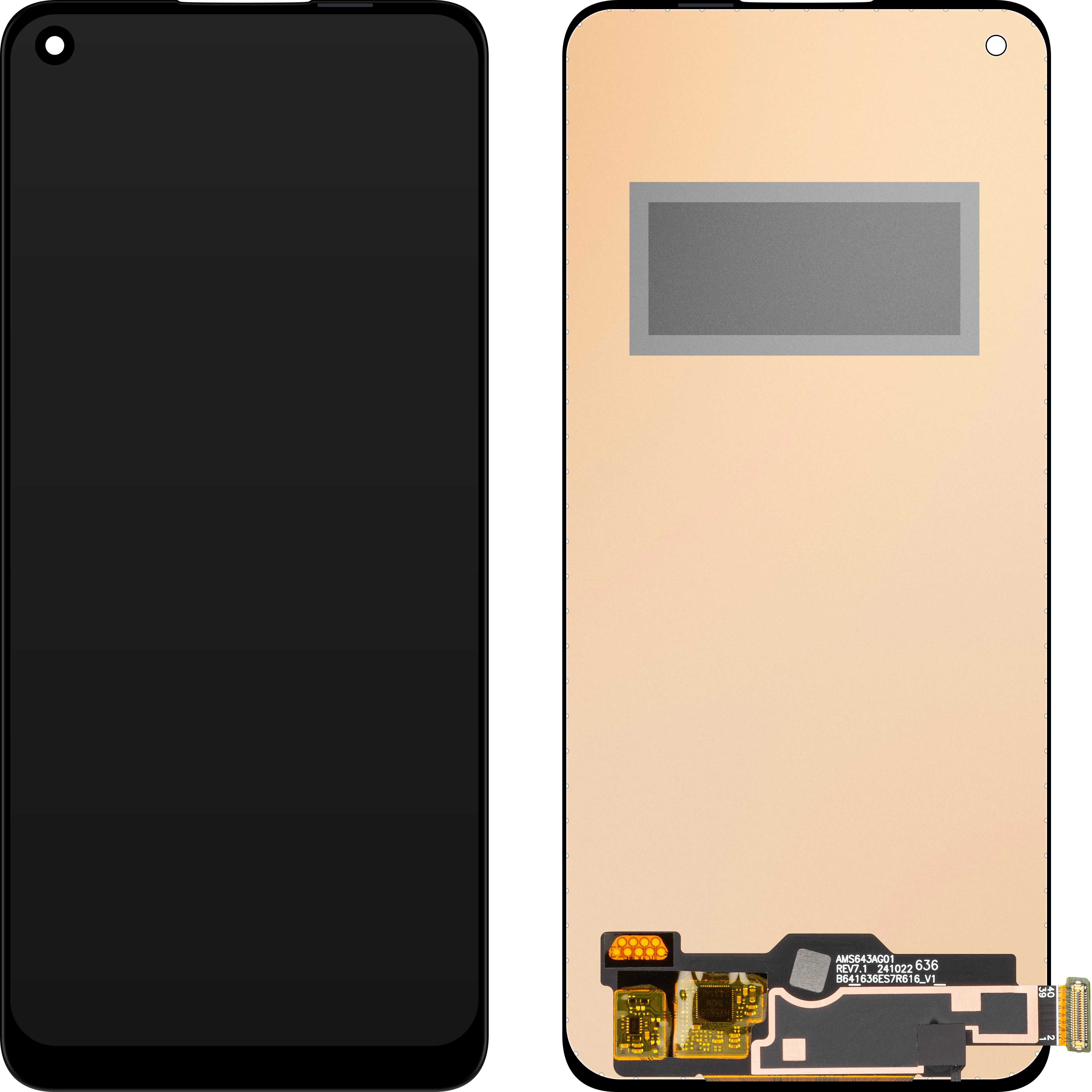 Display con Touchscreen MP compatibile con Oppo Find X5 Lite / Reno7 5G - immagine 1