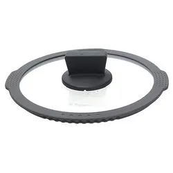 Coperchio pentola Vetro (24cm) AMBIZIOSA Trasparente e Grigio WL558T5GRTG - immagine 1