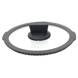 Coperchio pentola Vetro (28cm) AMBIZIOSA Trasparente e Grigio WL558T7GRTG - immagine 1
