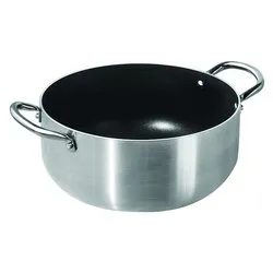 Casseruola Alluminio antiaderente (32cm) manici inox CUCINART Silver e Nero V681172CA32 - immagine 1