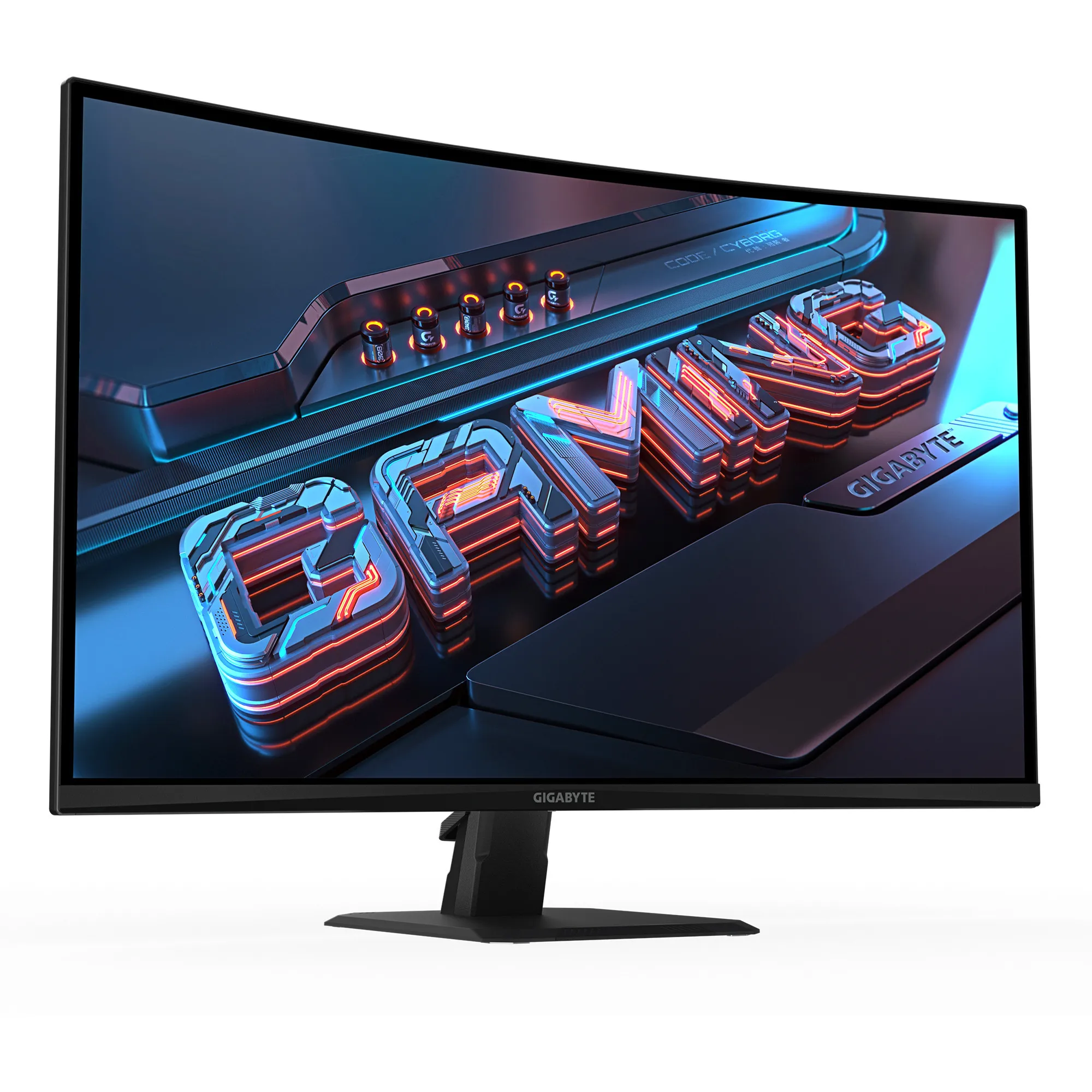 GS32QCA 31,5" Monitor Gaming Curvo QHD - 2560 x 1440, 180Hz, 1ms, 250 cd/m², FreeSync, HDR Ready, HDMI 2.0, Displayport 1.4, Monitor di gioco - immagine 1