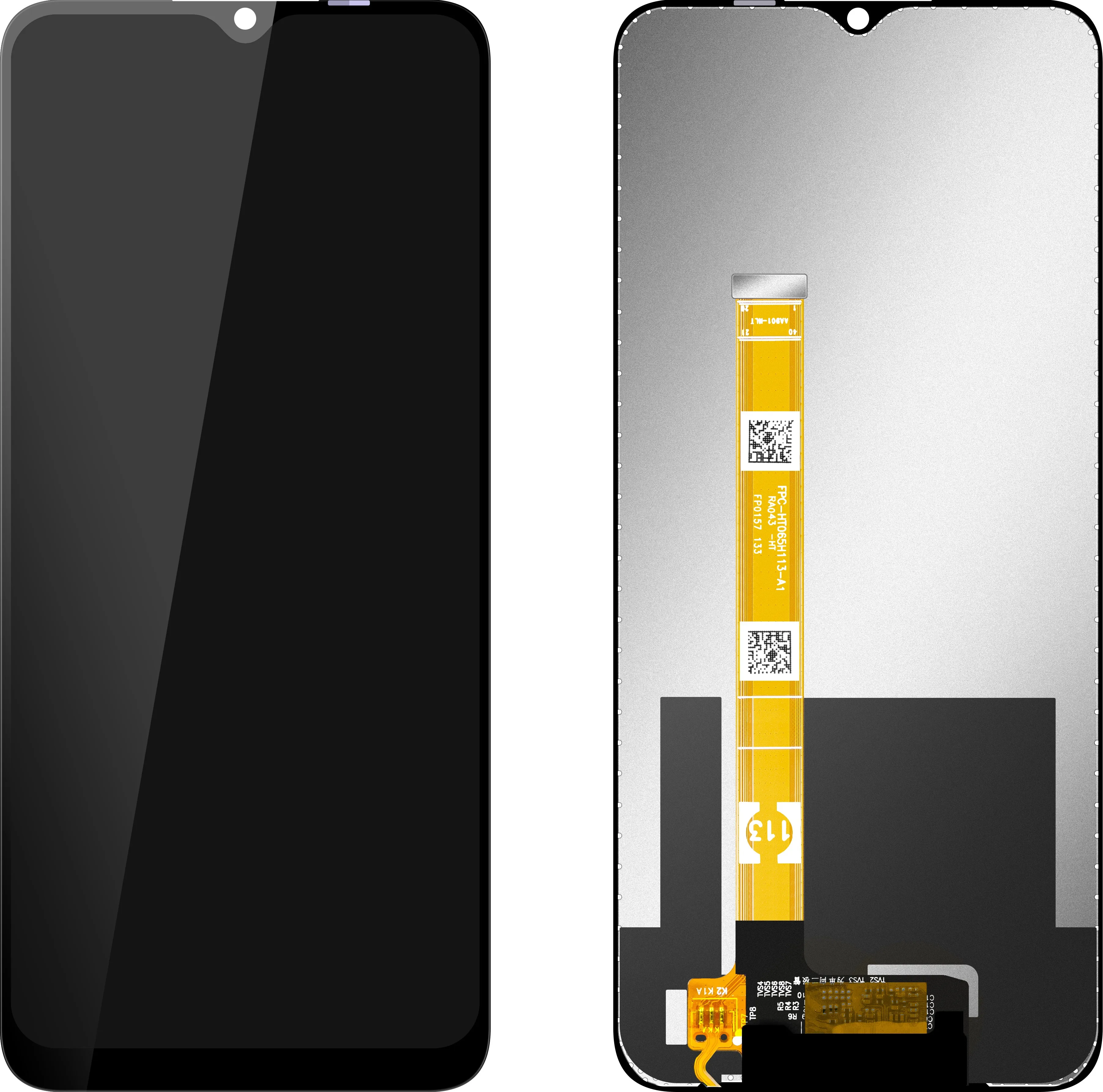 Display con Touchscreen MP compatibile con Oppo A16 / A16s / A54s - immagine 1