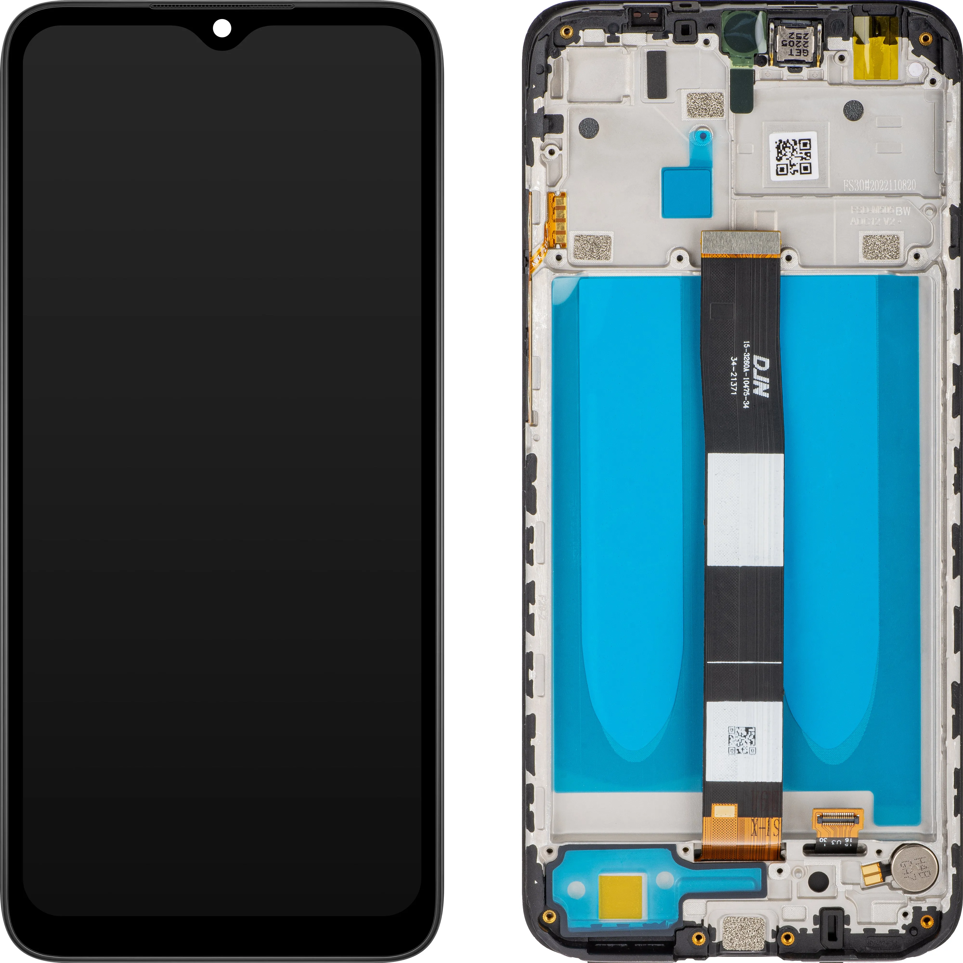 Display con Touchscreen MP compatibile con Xiaomi Redmi 9C NFC / 9C / 9A, con Cornice, Nero - immagine 1