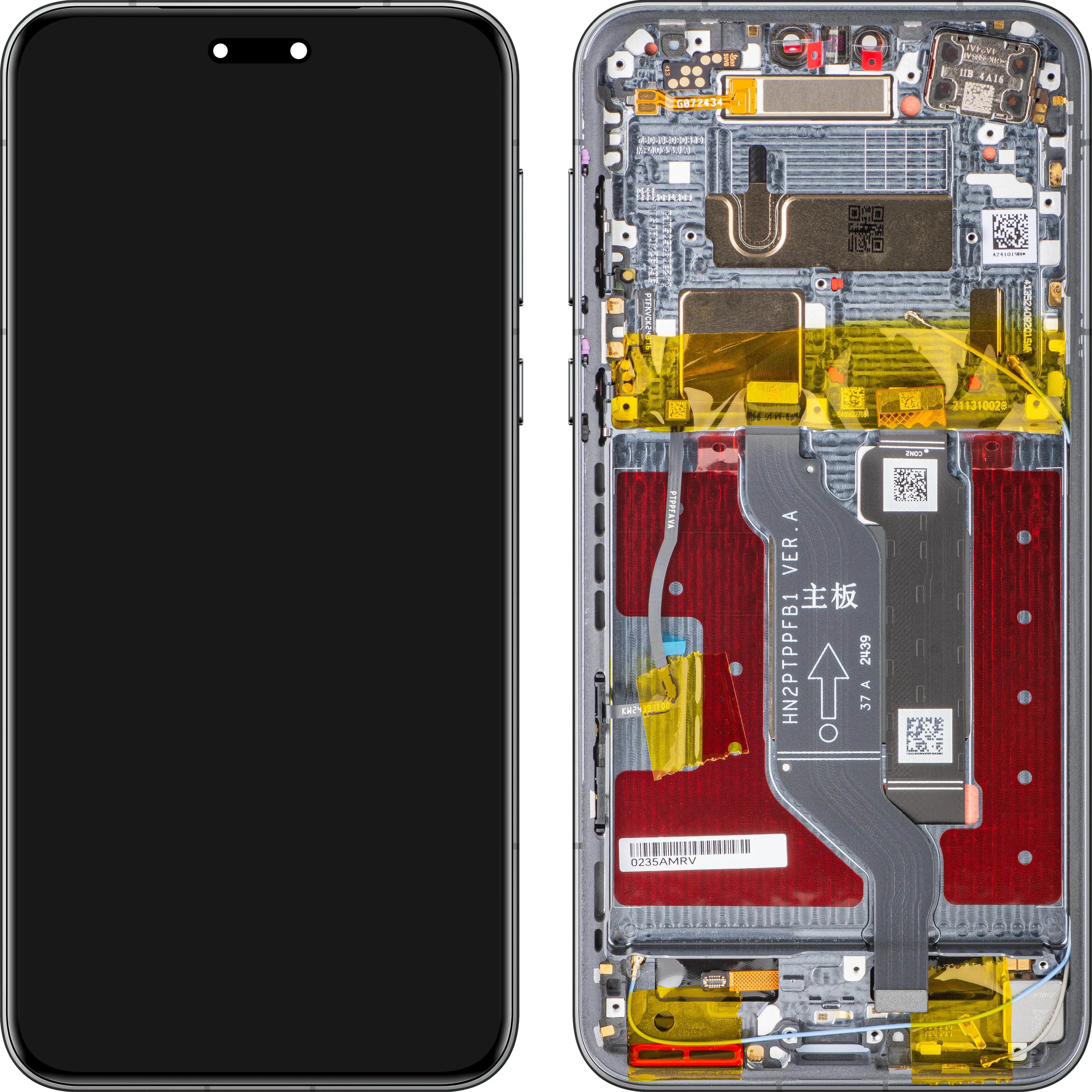 Display con Touchscreen Honor Magic7 Pro, con Cornice, Nero, Service Pack 0235AMRV - immagine 1