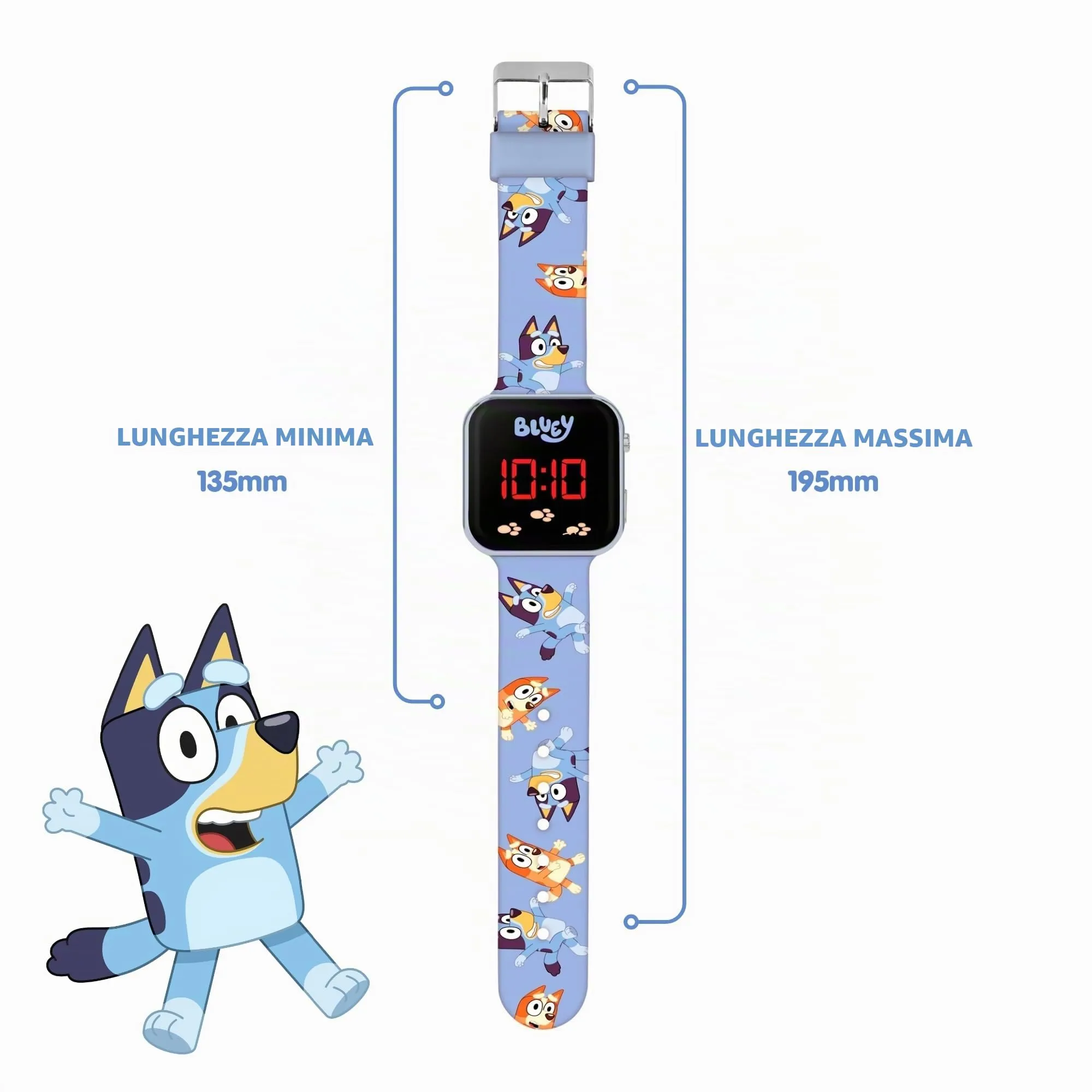 Bluey Orologio a LED - immagine 4