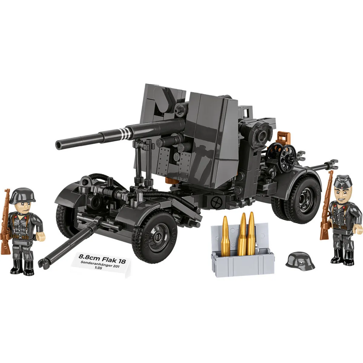 8.8 cm Flak 18 con affusto, Giochi di costruzione - immagine 1