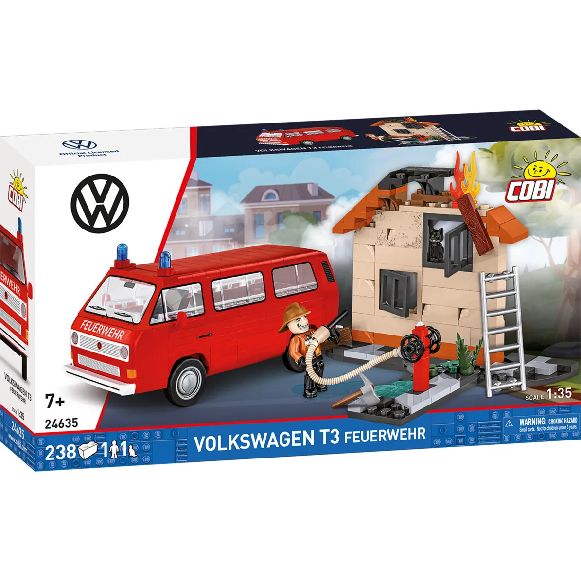 Volkswagen T3 Vigili del Fuoco, Giochi di costruzione - immagine 1