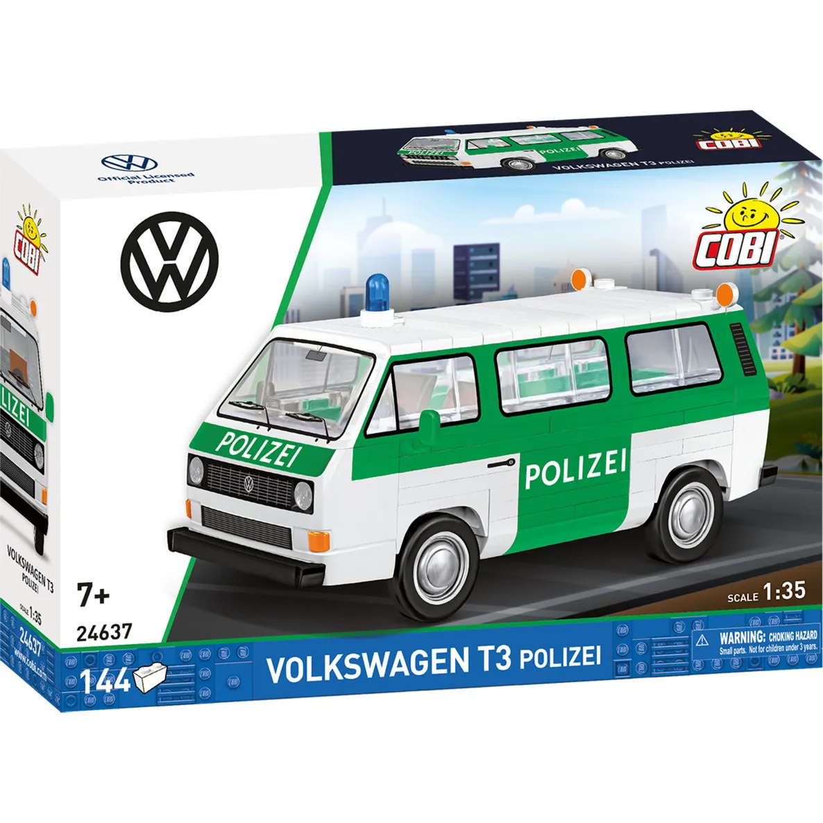 Volkswagen T3 Polizia, Giochi di costruzione - immagine 1