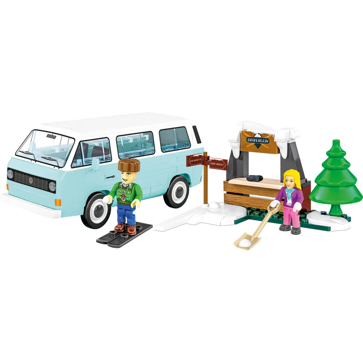 Volkswagen T3 Avventura Invernale, Giochi di costruzione - immagine 1