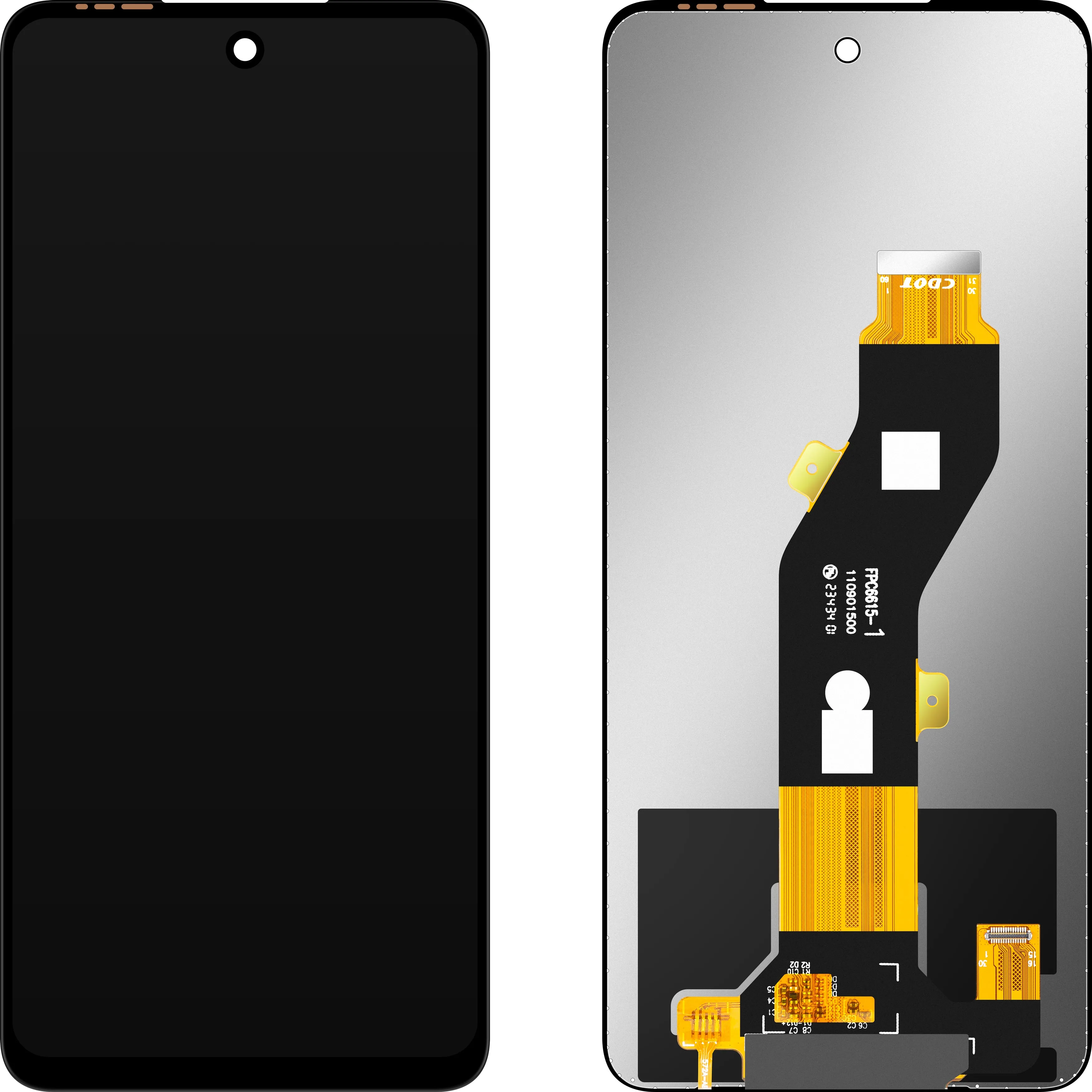 Display con Touchscreen MP compatibile con Tecno Pop 8 / Spark 20 / Spark 20C / Spark Go 2024 - immagine 1