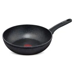 Wok Alluminio antiaderente 1 manico (28cm) PERFORMA Nero 010253041828 - immagine 1