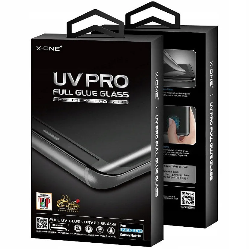 Pellicola protettiva per schermo X-One per Samsung Galaxy S21 Ultra 5G G998, Vetro Temperato, Colla UV - immagine 1