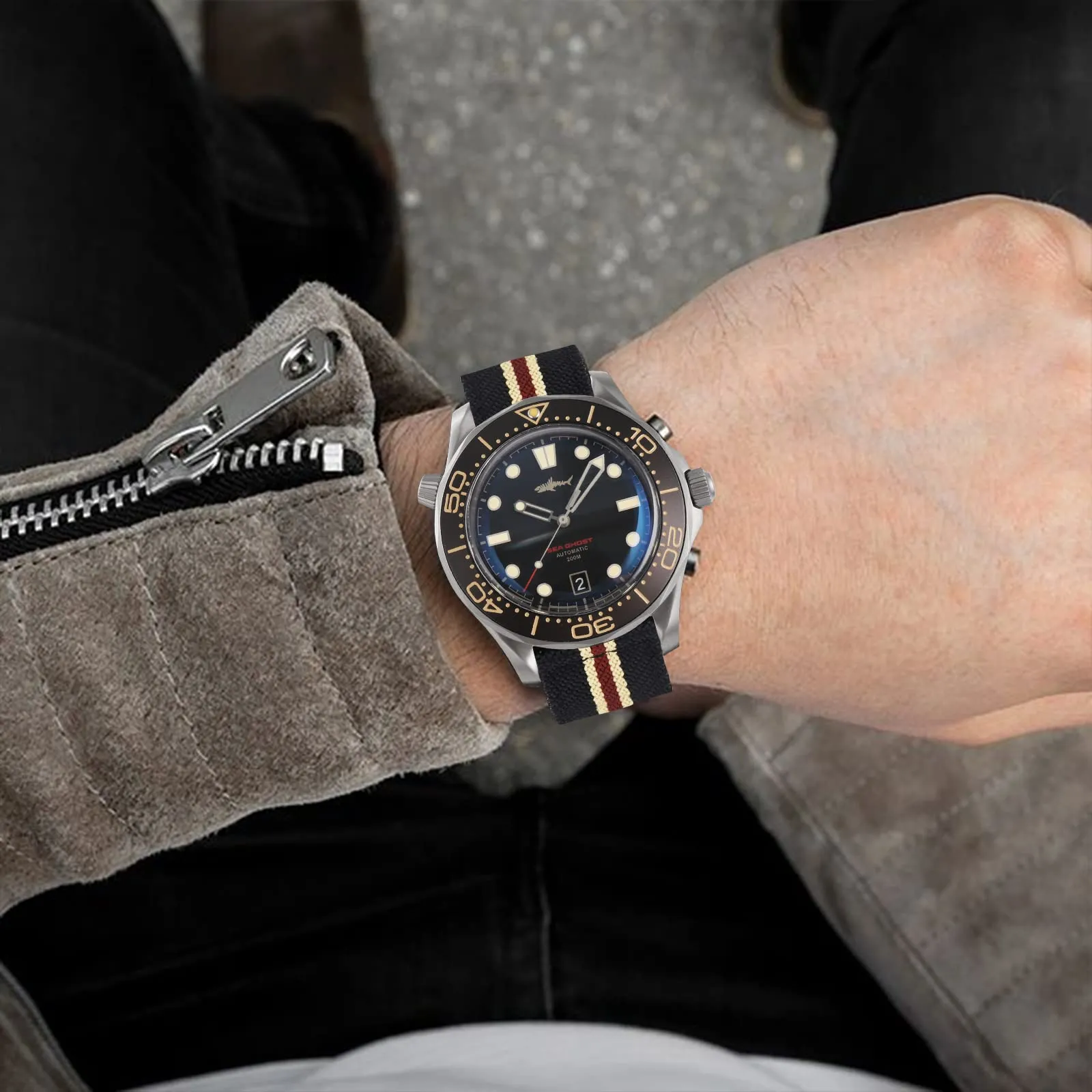 watchdives Cinturino in Nylon per Uomo e Donna 18mm 20mm 22mm, Cinturino Militare a Sgancio Rapido con Fibbia in Acciaio Inossidabile Resistente - immagine 2