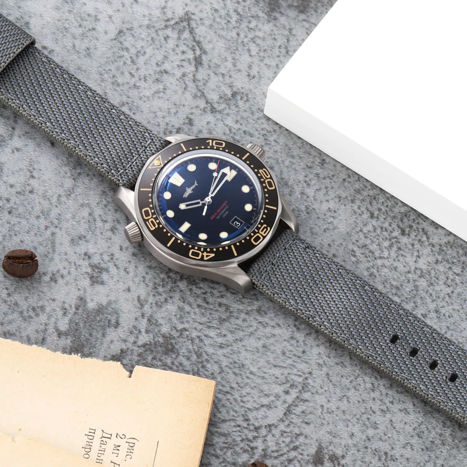 watchdives Cinturino in Nylon per Uomo e Donna 18mm 20mm 22mm, Cinturino Militare a Sgancio Rapido con Fibbia in Acciaio Inossidabile Resistente - immagine 3