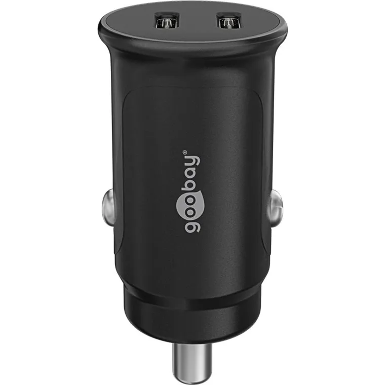 Caricatore rapido da auto Dual USB-C 30 Watt, PD, Caricabatterie - immagine 1
