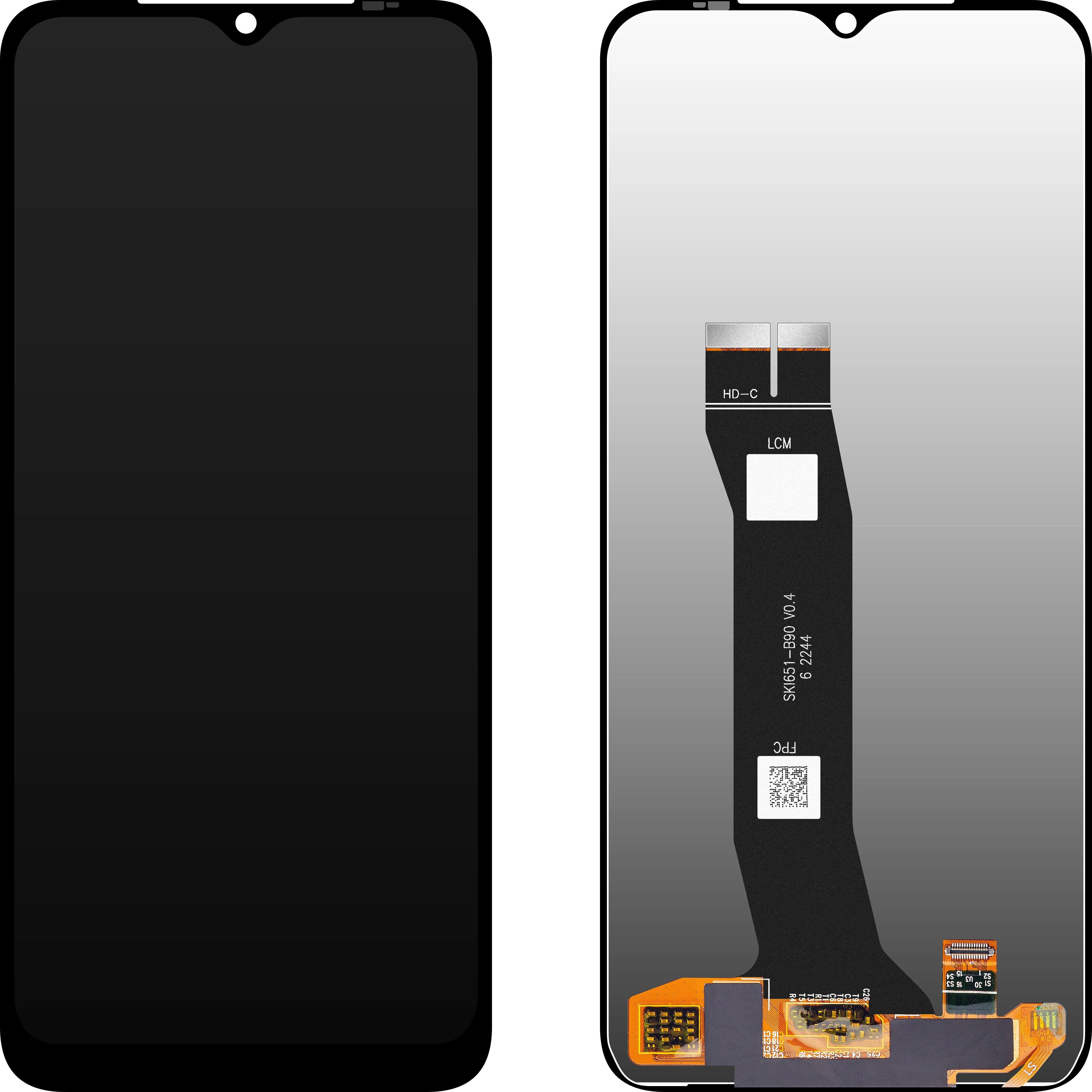 Display con Touchscreen MP compatibile con Huawei nova Y61 - immagine 1