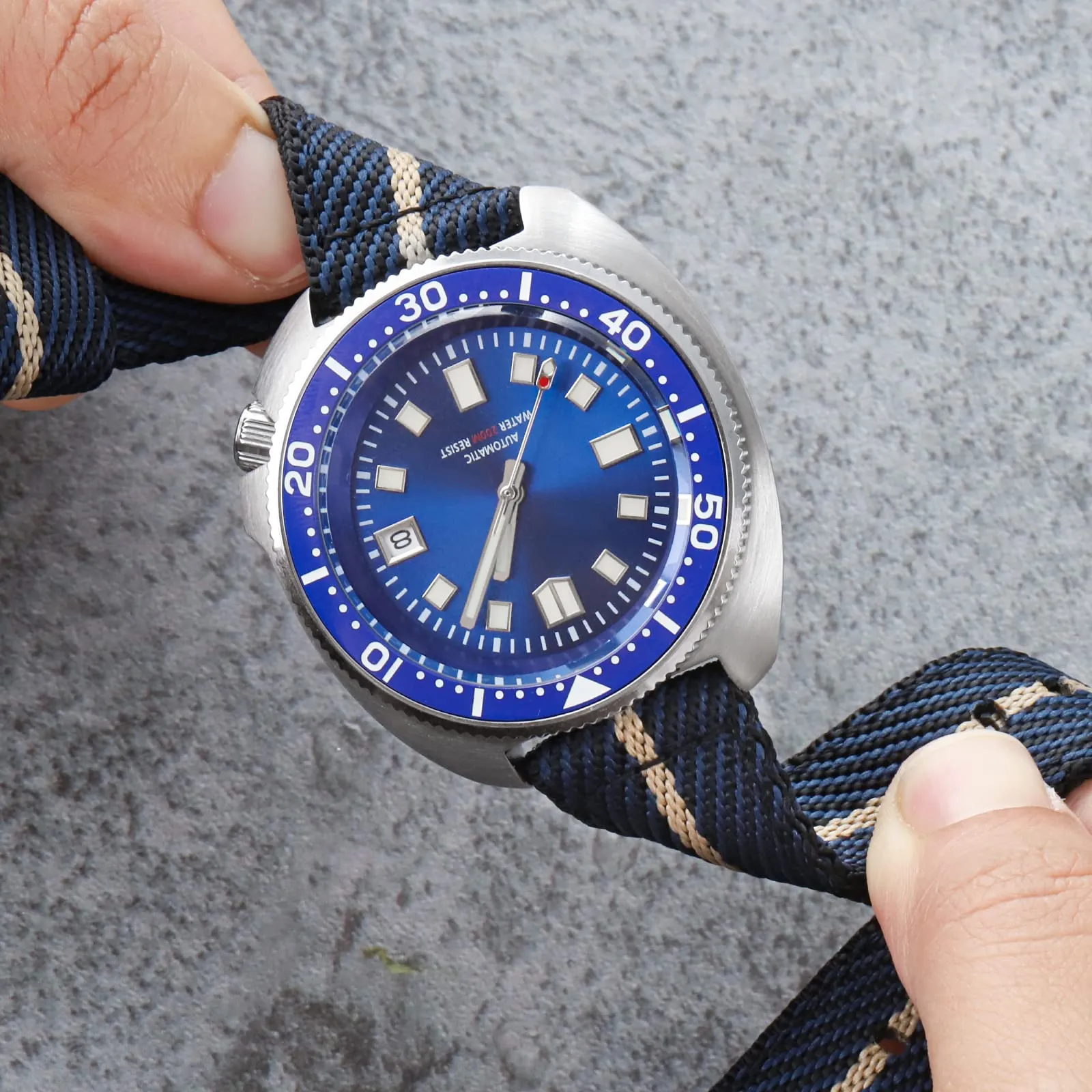 watchdives Cinturino in Nylon per Uomo e Donna 18mm 20mm 22mm, Cinturino Militare a Sgancio Rapido con Fibbia in Acciaio Inossidabile Resistente - immagine 3