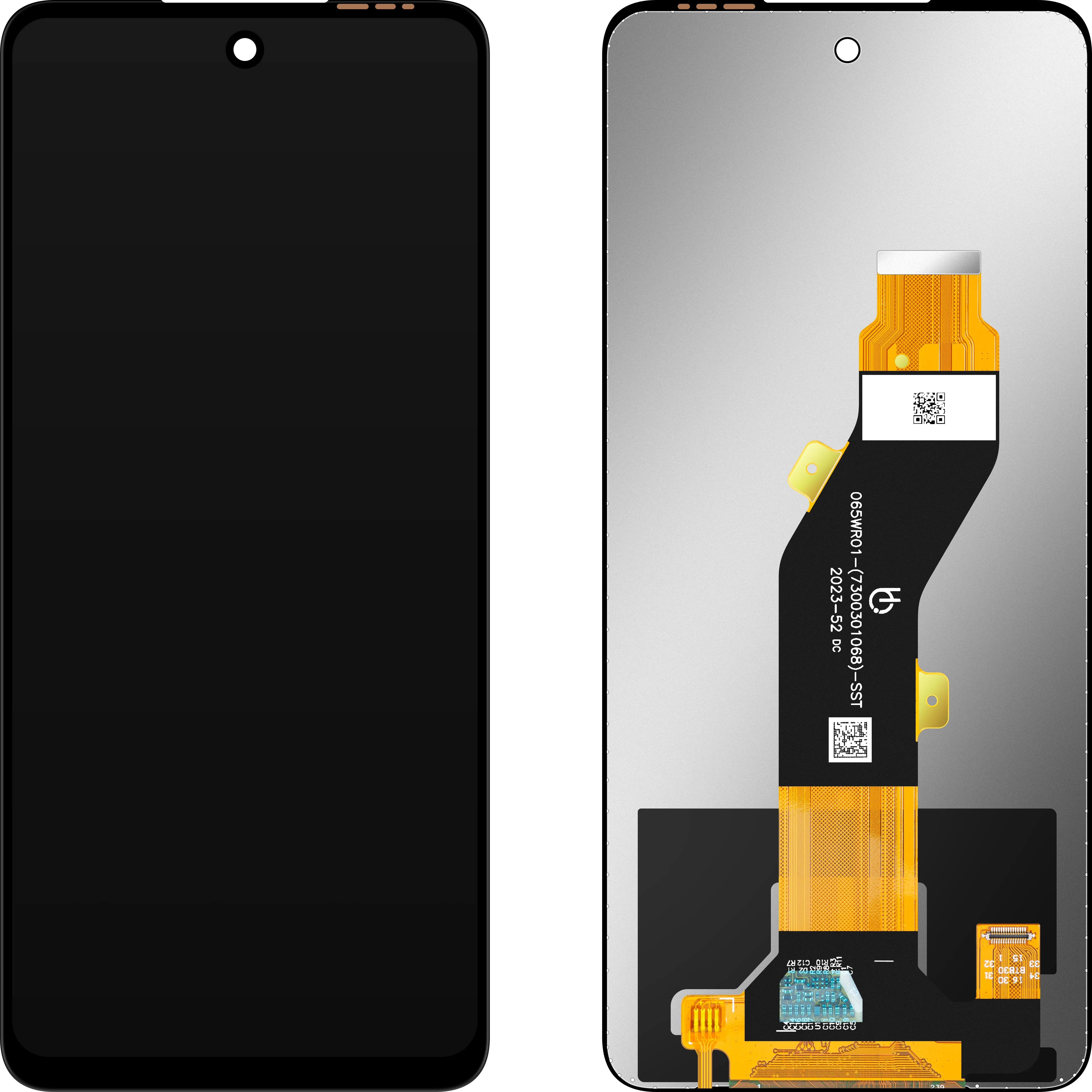 Display con Touchscreen MP compatibile con ZTE Blade A75 4G - immagine 1