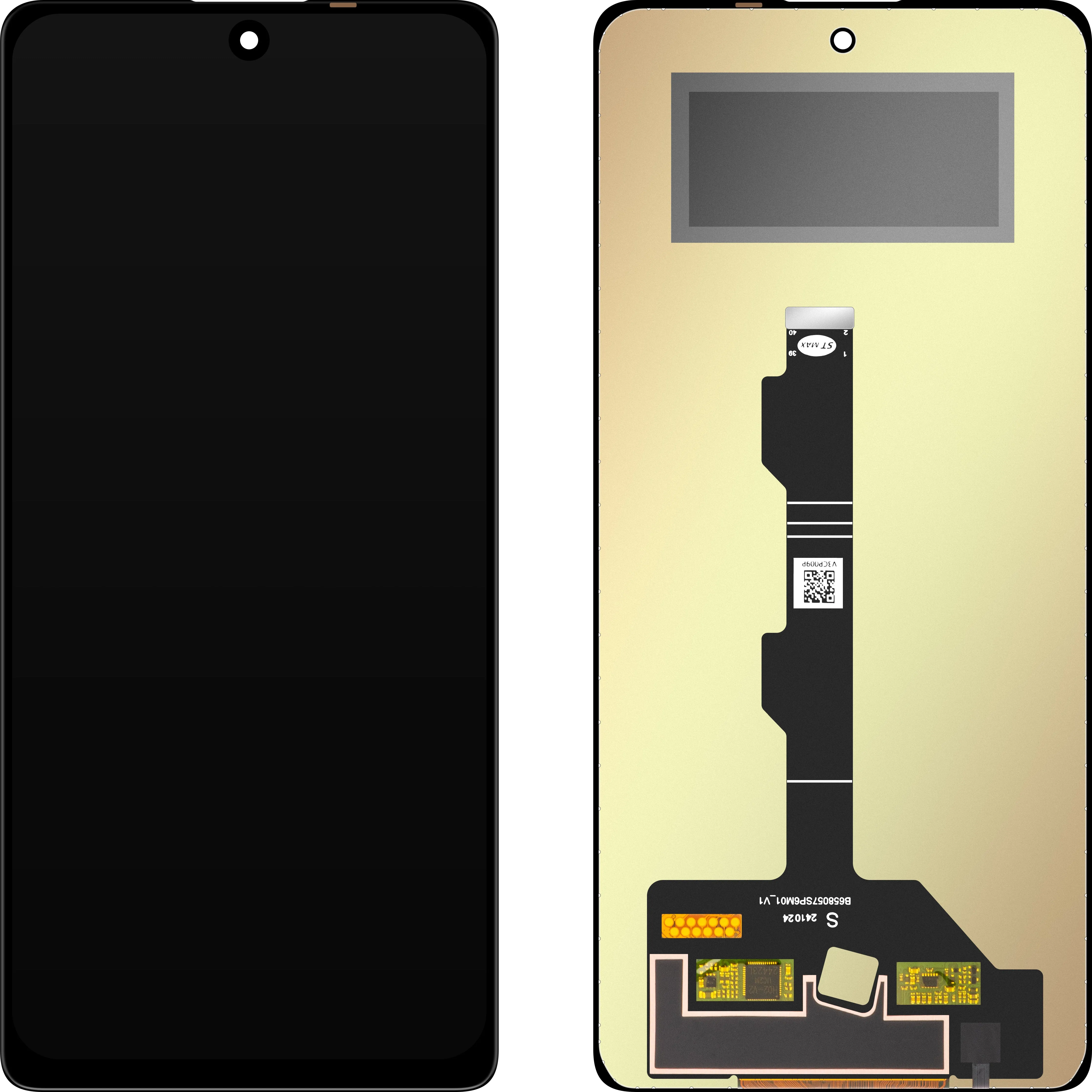 Display con Touchscreen MP compatibile con Xiaomi Poco M6 Pro 4G / Redmi Note 13 Pro 4G - immagine 1