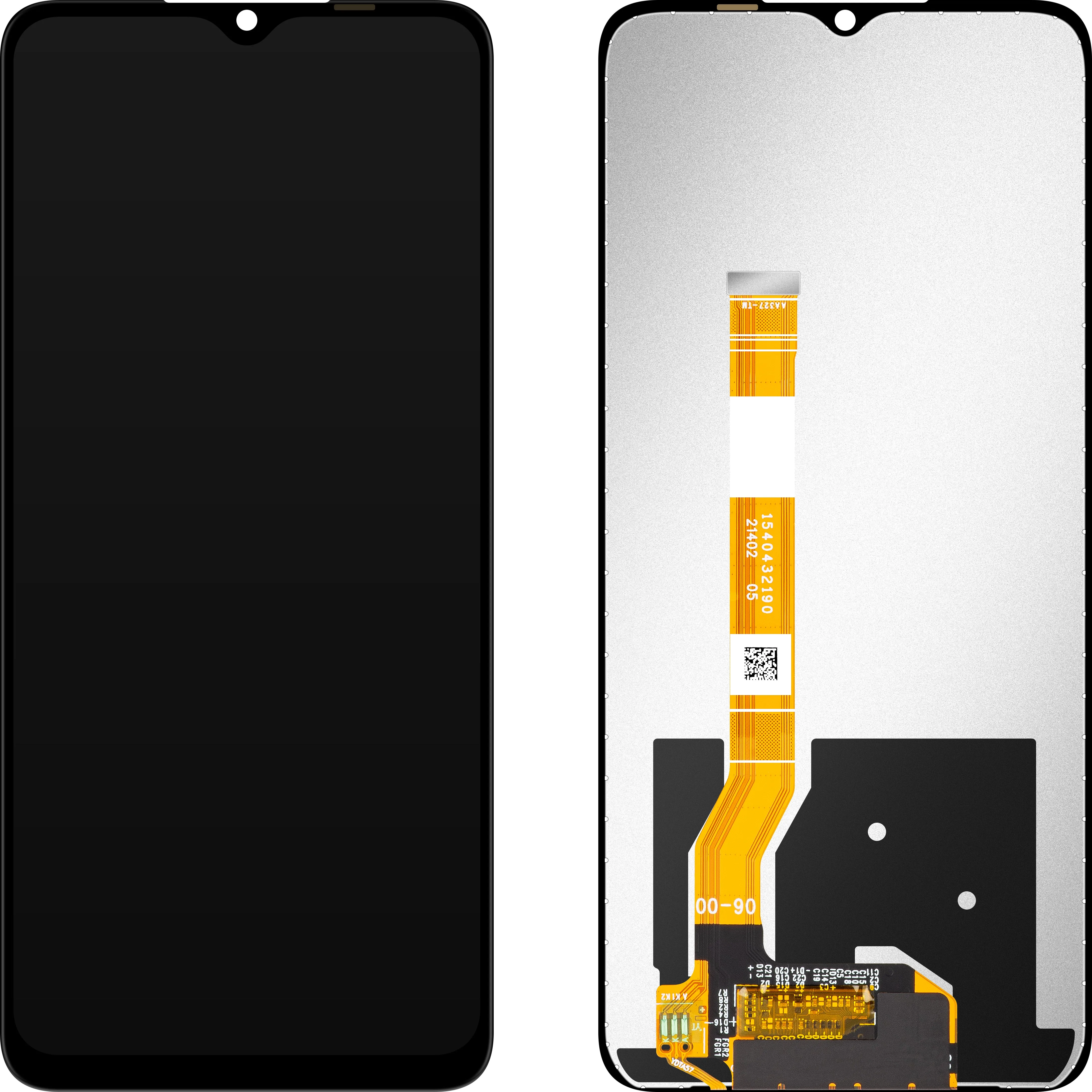 Display con Touchscreen MP compatibile con Realme C35 / Narzo 50A - immagine 1