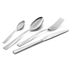 Set posate tavola 24 pz Inox 18/10 INFINITY Cromo lucido COF24IN LMO - immagine 1