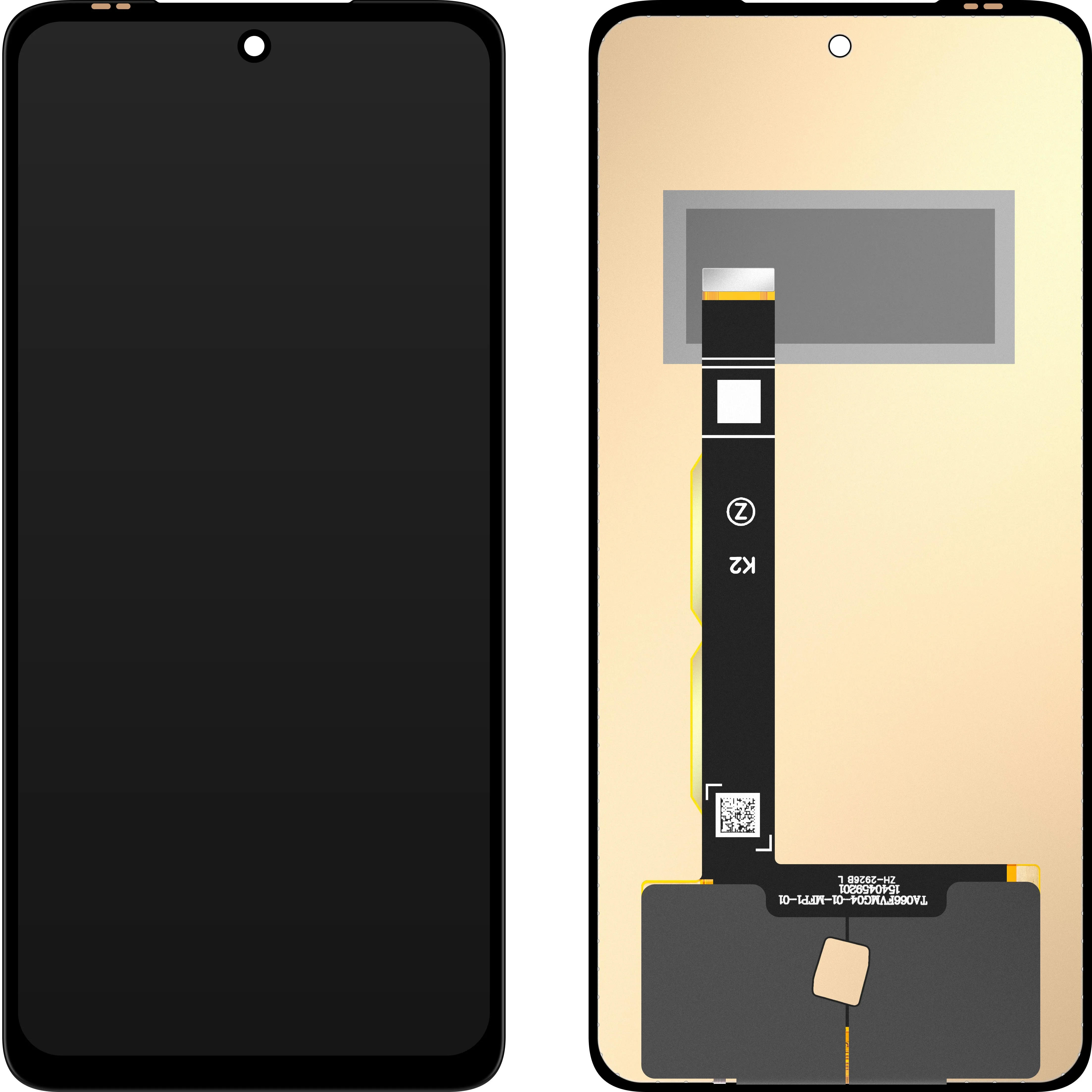 Display con Touchscreen MP compatibile con Motorola Moto G84 - immagine 1