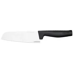 Coltello santoku lama(16cm) Inox HARD EDGE Nero e Cromo 1051761 - immagine 1