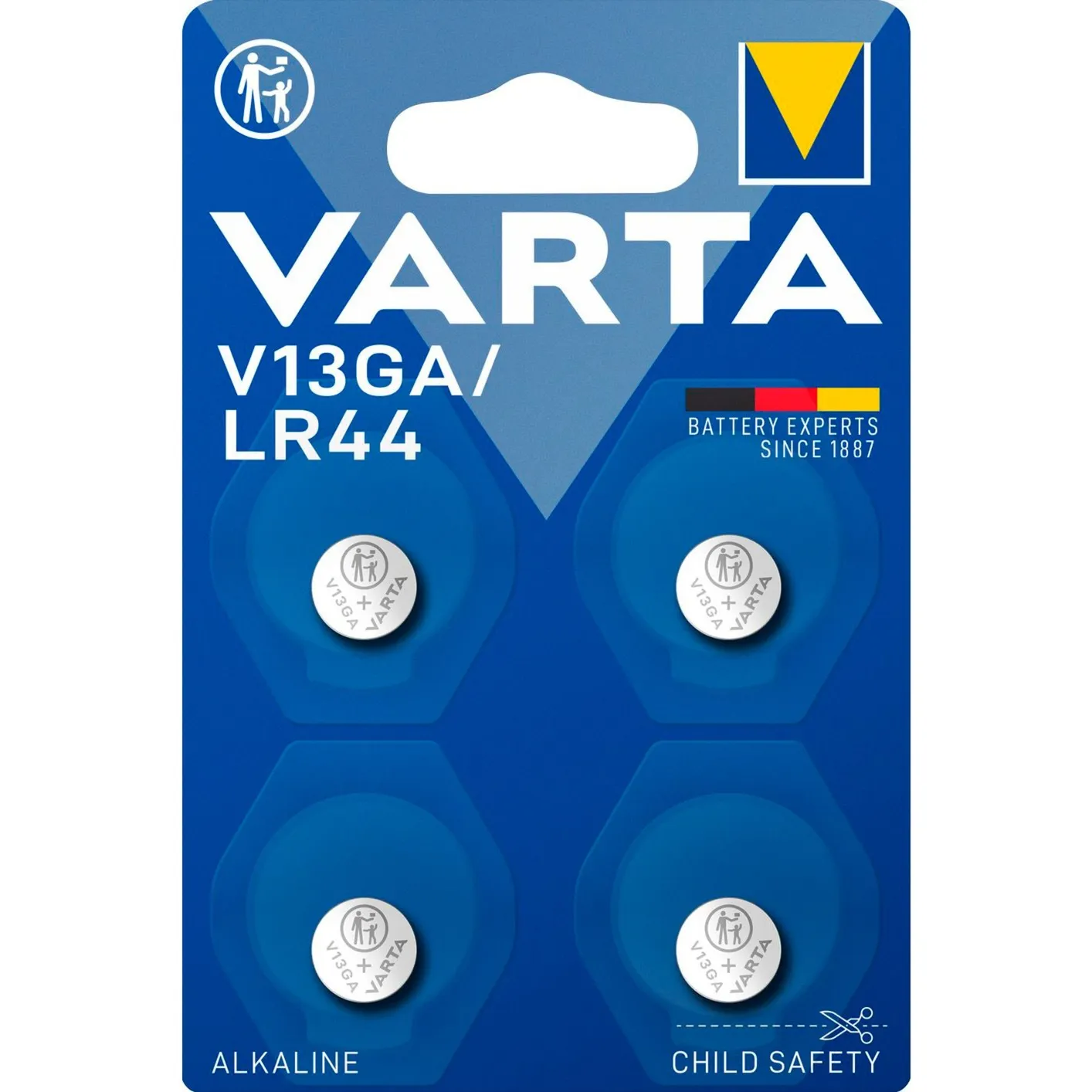 Pila a bottone alcalina speciale V13GA, Batteria - immagine 1