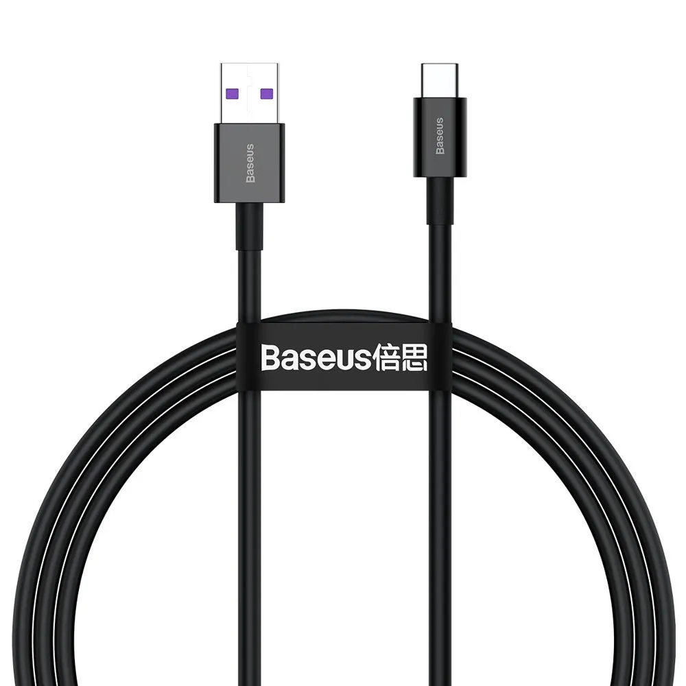 Cavo Dati e Ricarica USB-A - USB-C Baseus Superior Series, 66W, 1m, Nero CATYS-01 - immagine 1