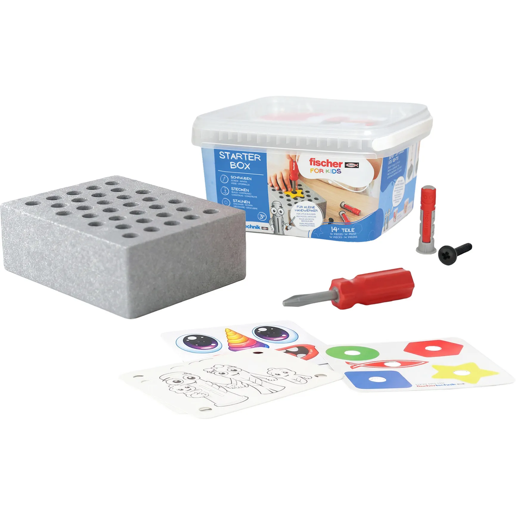 fischer for kids - Starter-Box, Giochi di costruzione - immagine 1