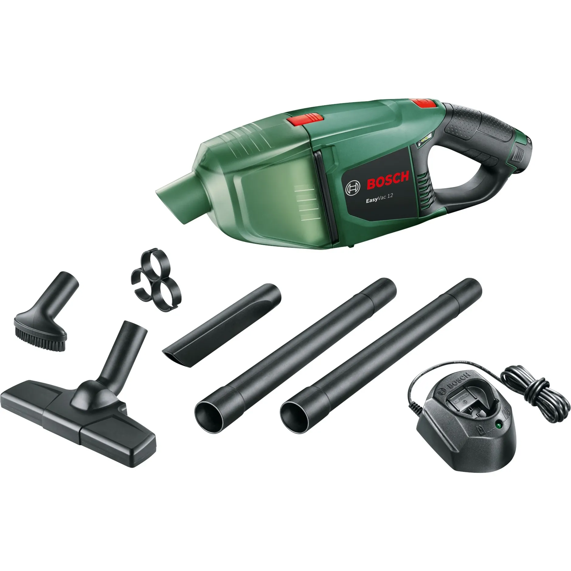 EasyVac 12 Aspirapolvere a bastone 2 in 1 Secco Senza sacchetto Nero, Verde 2,5 Ah, Aspirapolvere portatile - immagine 1