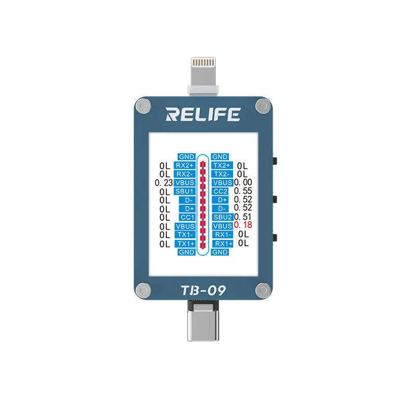 Tester Service Relife TB-09, Lightning / USB-C - immagine 1