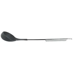 Mestolo Acciaio FORMA Cromo lucido e Nero 06GD003 - immagine 1