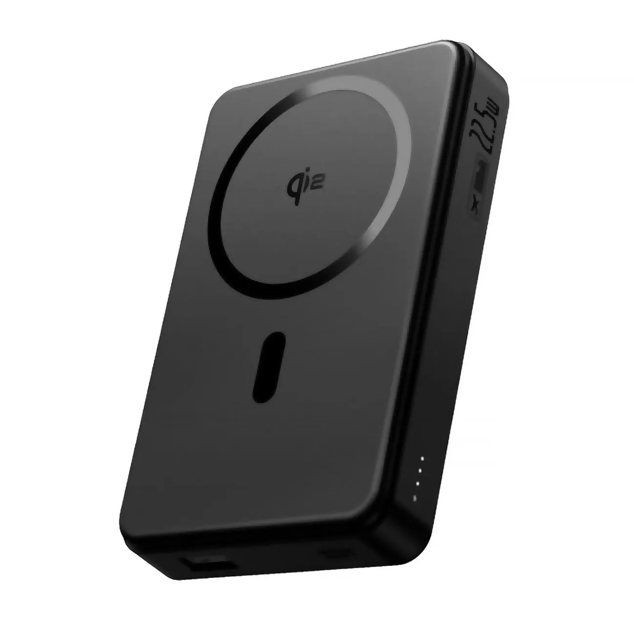 Batteria Esterna Wireless Baseus Airpow2 Qi2, 10000mAh, 22.5W, QC + PD + FQI, 1 x QI - 1 x USB-A - 1 x USB-C, Nera P10080000123-00 - immagine 1