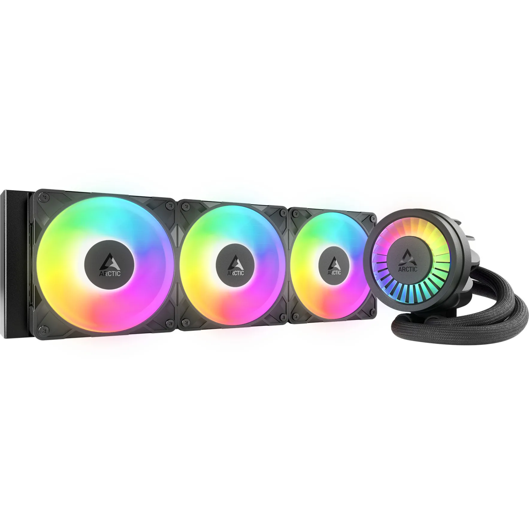 Liquid Freezer III Pro 360 A-RGB Processore Kit di raffreddamento a liquido 12 cm Nero 1 pz, Raffreddamento ad acqua - immagine 1