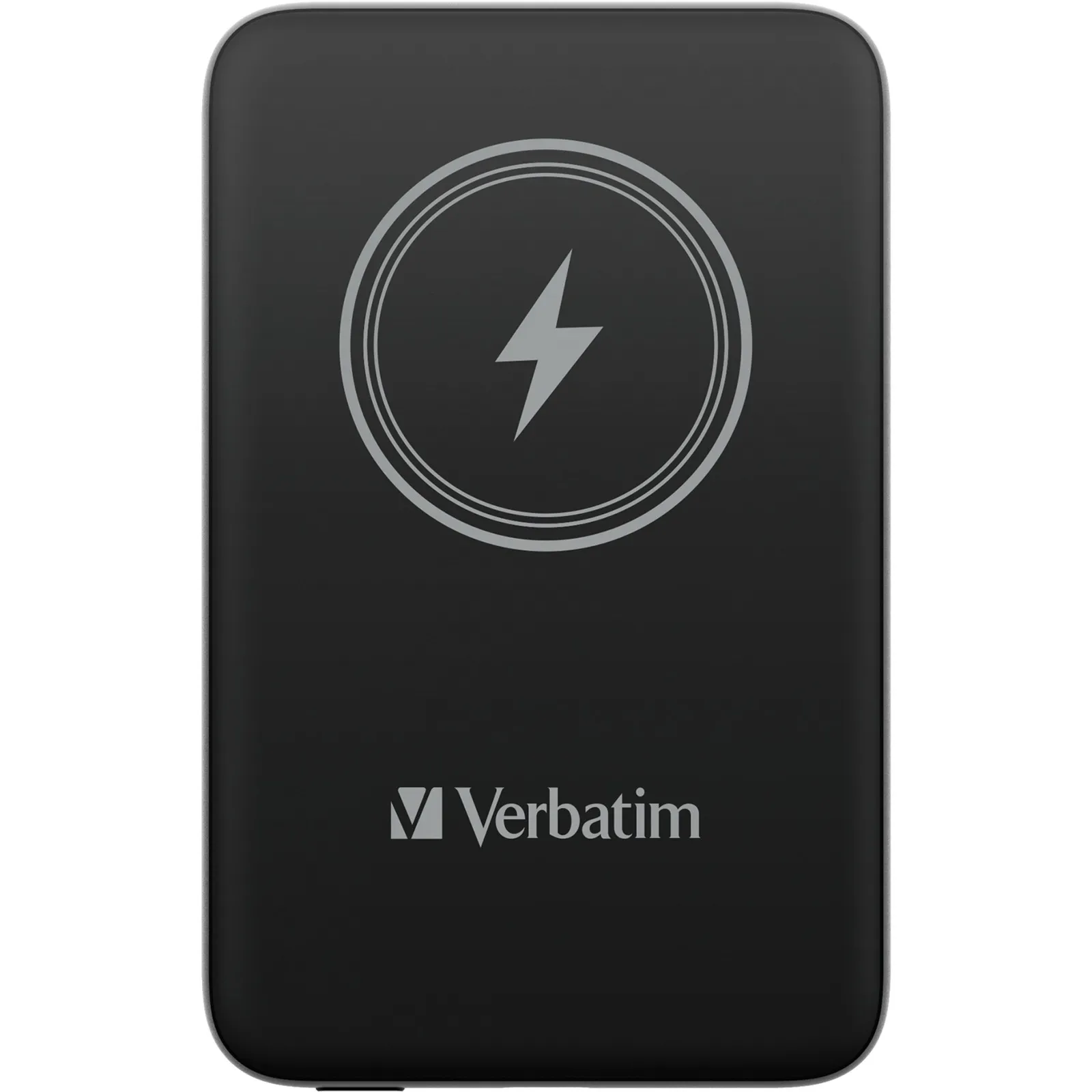 Charge ''n'' Go Polimeri di litio (LiPo) 10000 mAh Carica wireless Nero, Powerbank - immagine 1