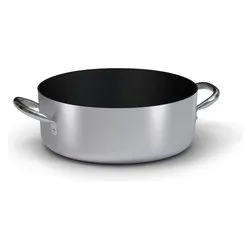 Casseruola Alluminio antiaderente (40cm) PROFESSIONALE SERIE 2000 Alluminato e Nero 2016 40 - immagine 1