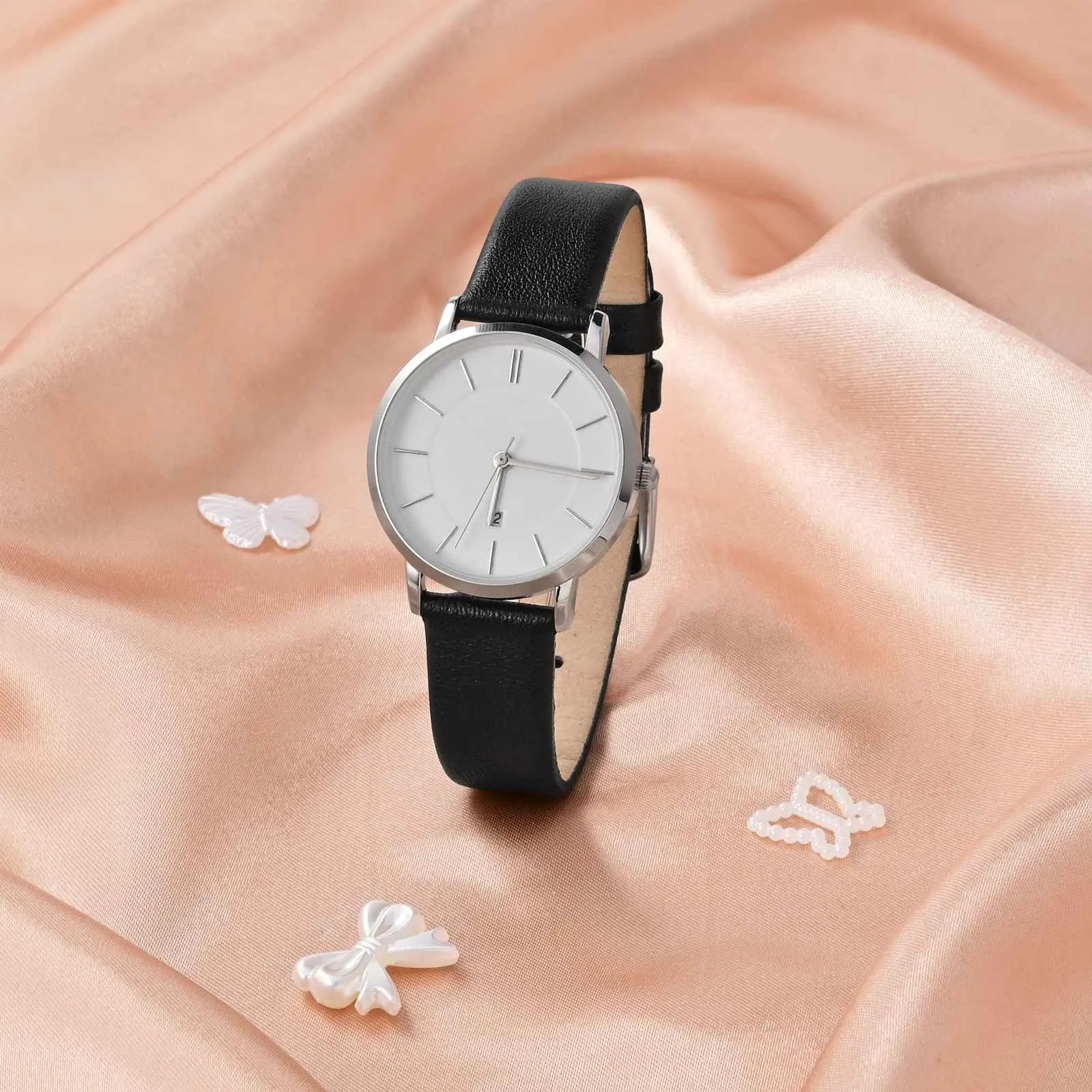ANNEFIT Cinturini per Orologi per Uomo Donna, Cinturino in Vera Pelle con Sgancio Rapido, Larghezza della Banda 13mm con Fibbia Oro (Nero) - immagine 7