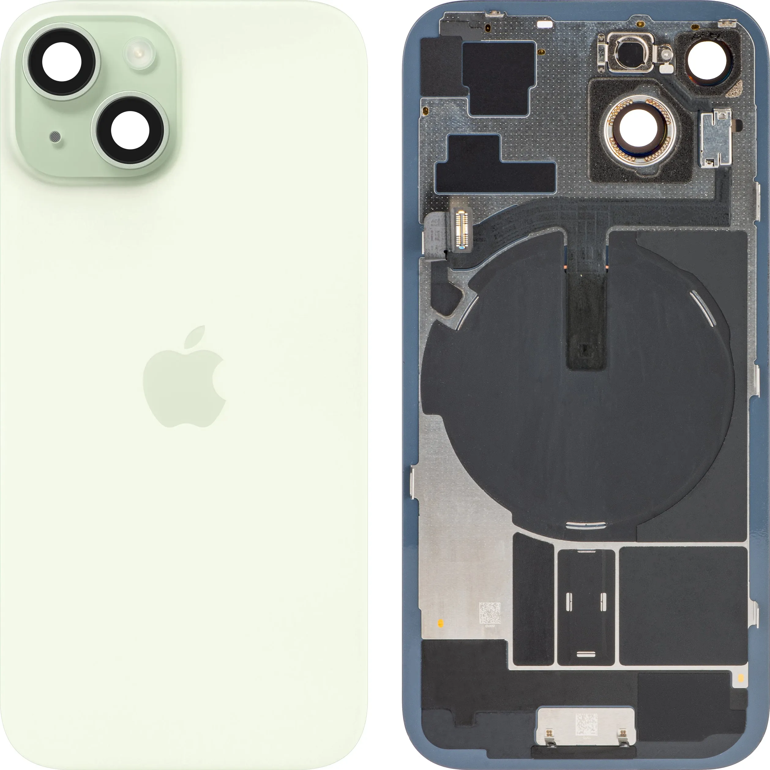 Copertura Batteria Apple iPhone 15, Verde, Swap Premium - immagine 1