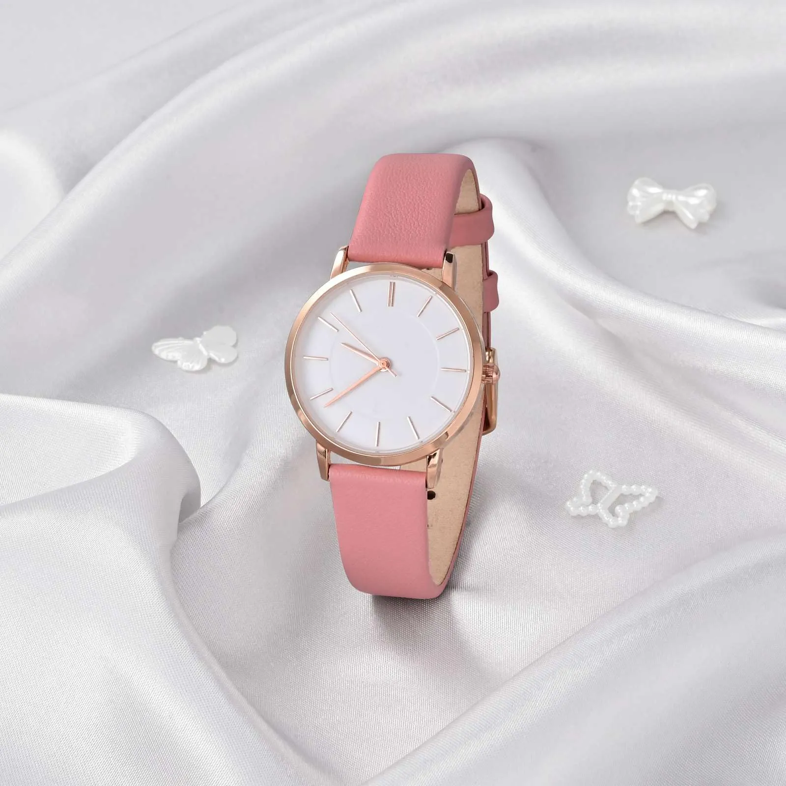ANNEFIT Cinturini per Orologi per Uomo Donna, Cinturino in Vera Pelle con Sgancio Rapido, Larghezza della Banda 13mm (Rosa) - immagine 7