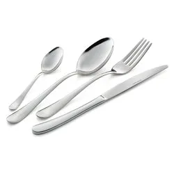 Set posate tavola 24 pz Inox 18/10 CHARME Cromo lucido COF24CR 10 - immagine 1
