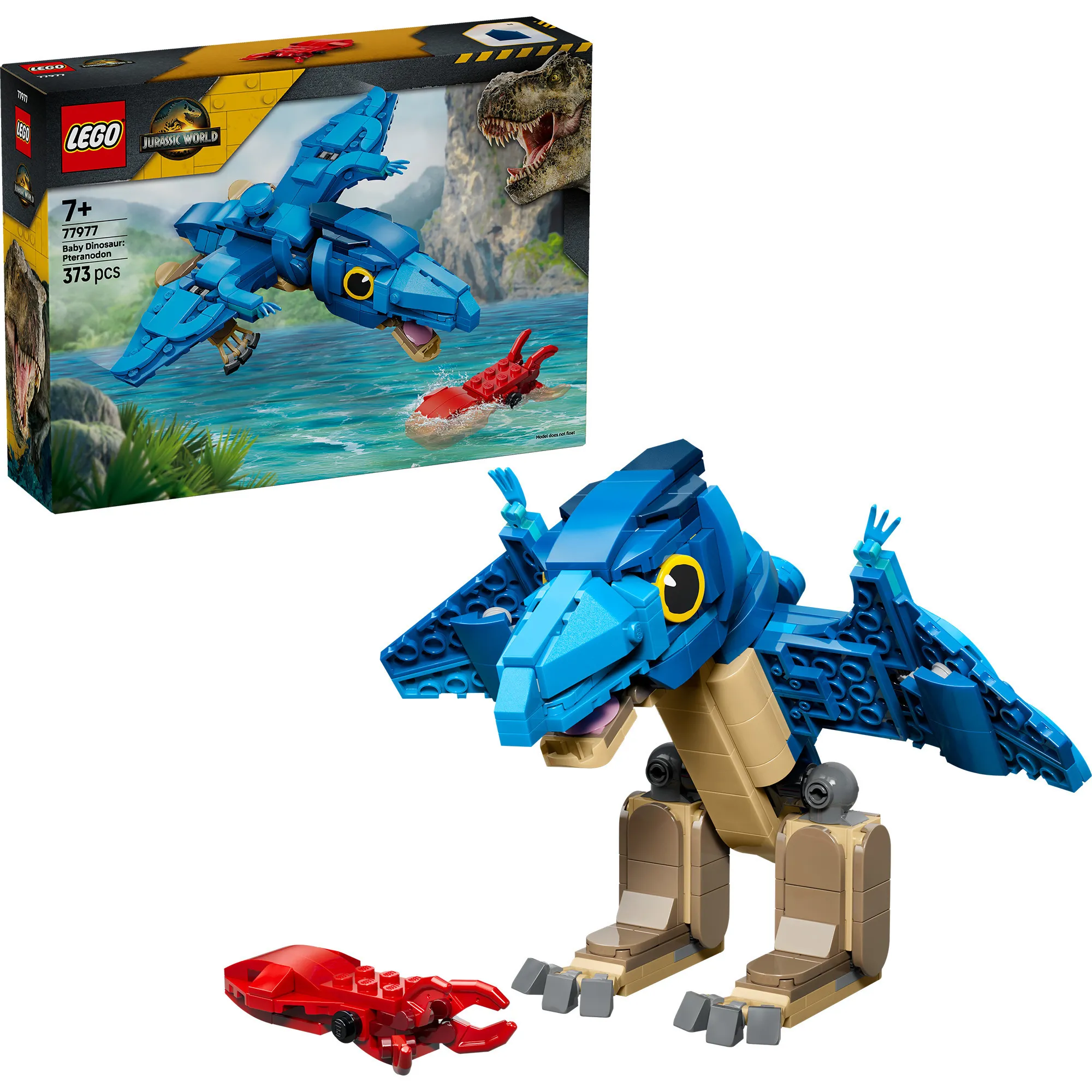 Dinosauro bebé Jurassic World Pteranodon, Giochi di costruzione - immagine 1