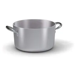 Casseruola Alluminio (24cm) PROFESSIONALE SERIE 6800 Silver satinato 6818 24 - immagine 1