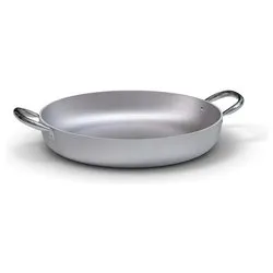 Tegame Alluminio (28cm) PROFESSIONALE SERIE 6800 Silver satinato 6808 28 - immagine 1