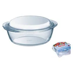 Casseruola Vetro borosilicato (18cm) con coperchio Trasparente 207A000 7643 - immagine 1