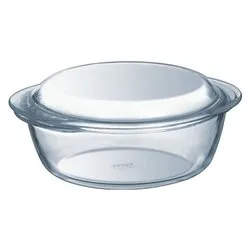 Casseruola Vetro borosilicato (23cm) con coperchio Trasparente 208A000 7643 - immagine 1
