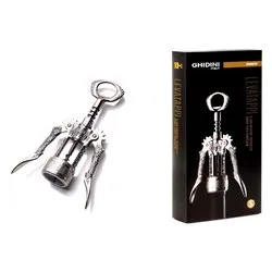 Cavatappi SOMMELIER Botticello Silver anticato 0037 - immagine 1