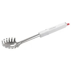 Servi spaghetti Inox (33,5cm) LILLO STILE Cromo lucido e Bianco 0753 - immagine 1