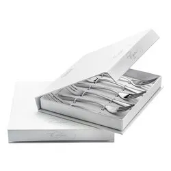 Set forchette dessert 6 pz Inox 18/10 (19cm) INFINITY Cromo lucido PL6180IN10 - immagine 1