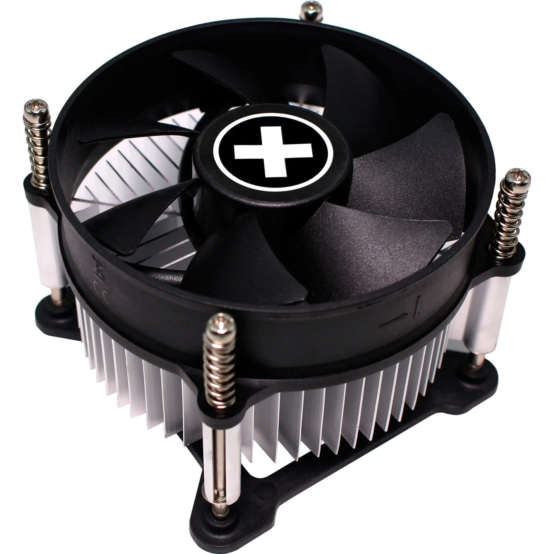 I200 Processore Raffreddatore d''aria 9,2 cm Alluminio, Nero, raffreddamento CPU - immagine 1